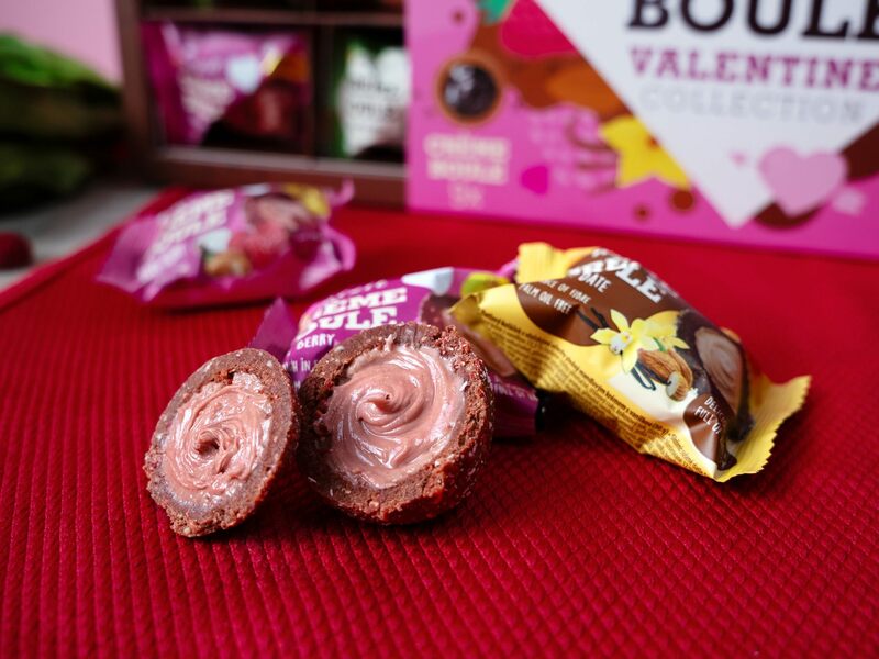 Crème boule Love collection valentin ajándék bonbon