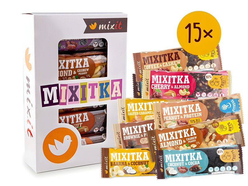 Dárková krabička Mixitek (15 ks)
