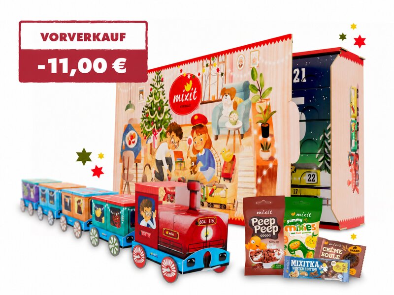 Mixit Adventskalender 2026 - Der große Weihnachtszug