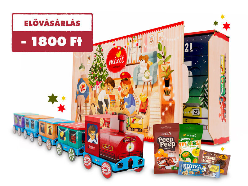Nagy Mixit adventi naptár - Karácsonyi expressz