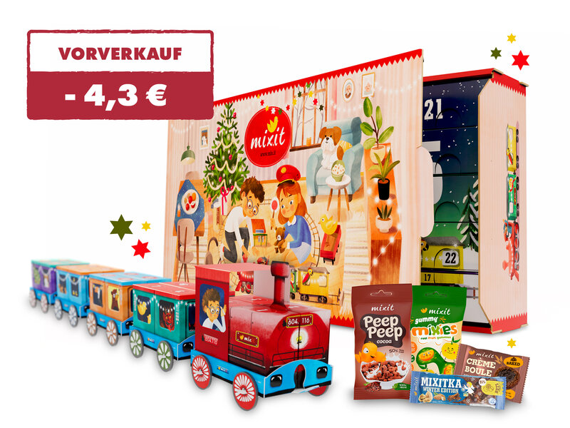 Mixit Adventskalender 2026 - Der große Weihnachtszug