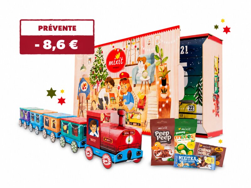 Calendrier de l’Avent Mixit 2026 – Le train de Noël