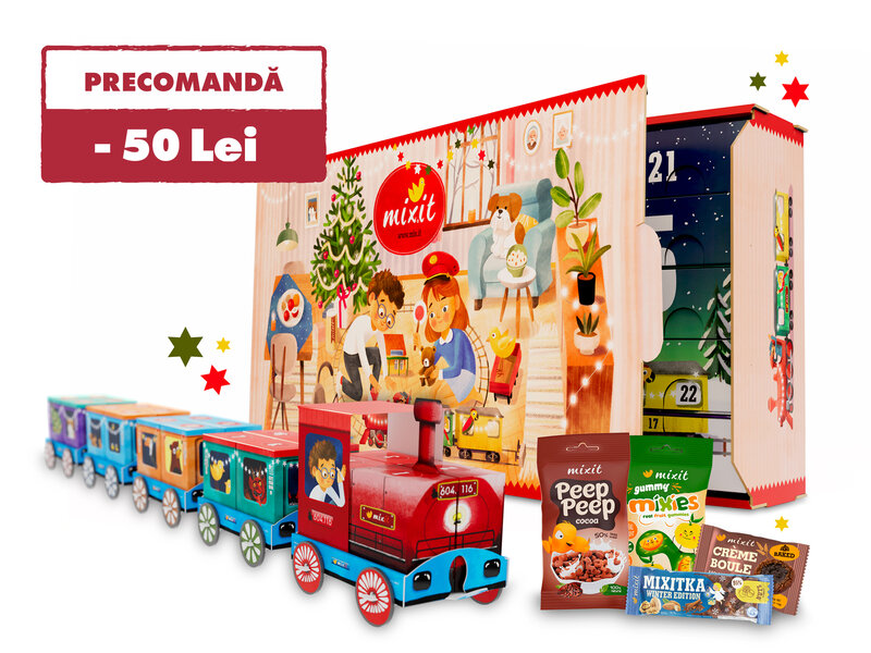 Marele calendar de Advent Mixit - Trenulețul de Crăciun