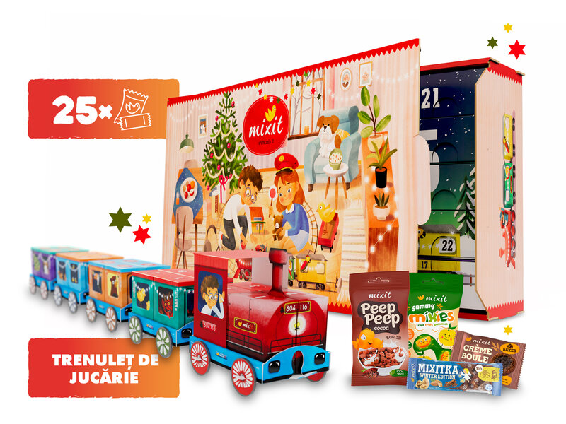 Marele calendar de Advent Mixit - Trenulețul de Crăciun