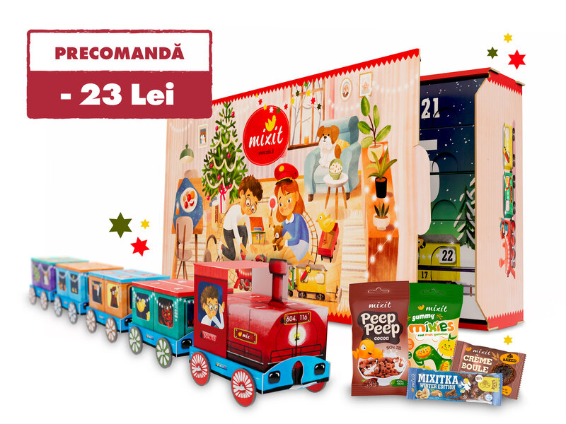 Marele calendar de Advent Mixit - Trenulețul de Crăciun