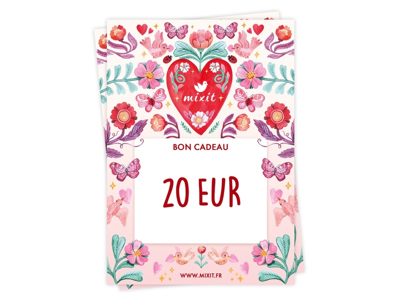 Bon cadeau électronique 20 €