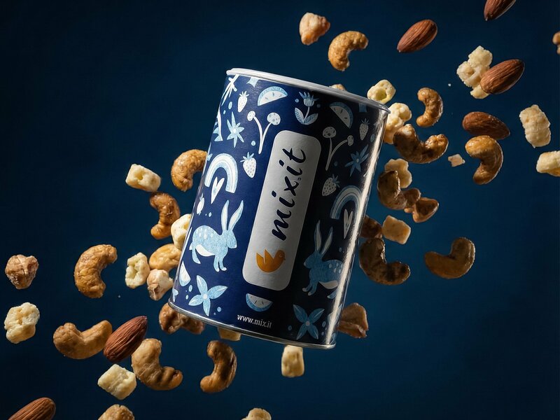 Crunchy mix - sajt, crunchy corn és diófélék szarvasgombával