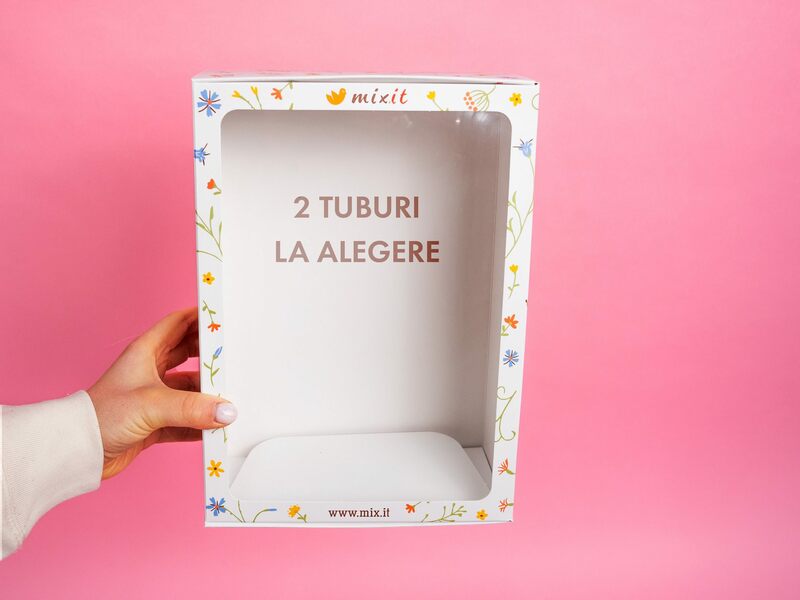 Set cadou personalizat (Pentru 2 tuburi)