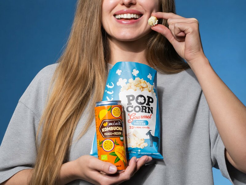 Popcorn – Fromage de chèvre