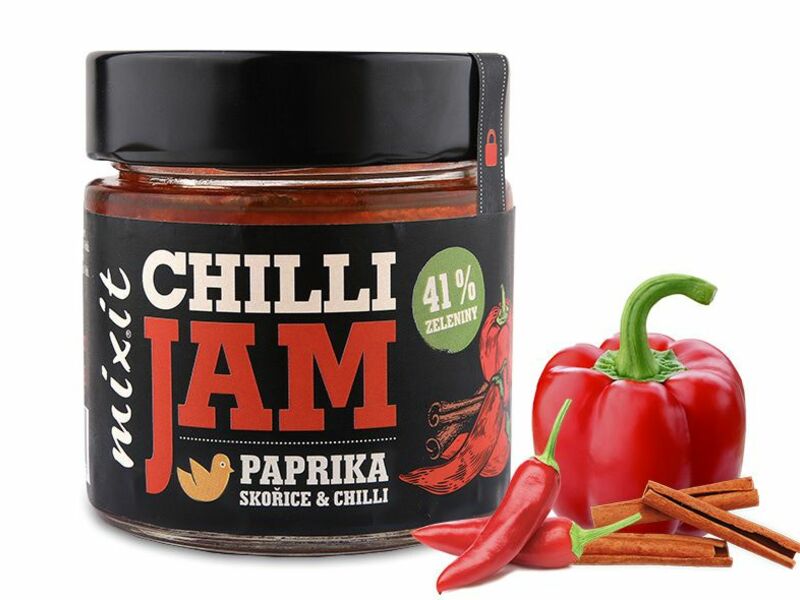 sladký chilli džem paprika skořice dip omáčka burger grilování