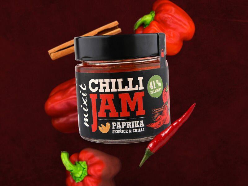 sladký chilli džem paprika skořice dip omáčka burger grilování