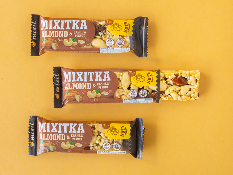 Oříškové Mixitky - Mandle a Kešu (8 ks)
