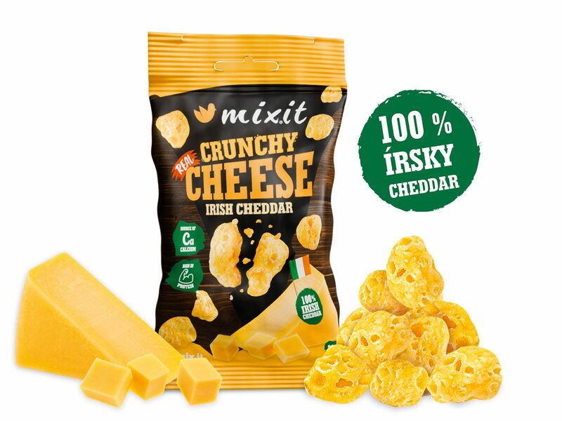 Chrumkavý syr do vrecka - Írsky cheddar