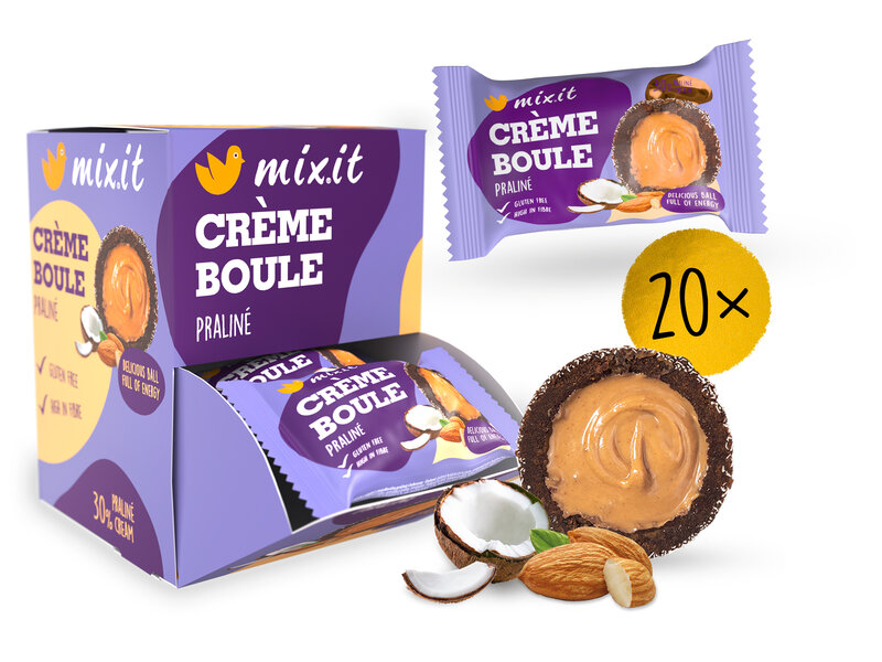 Crème boule – Praliné (20 ks)