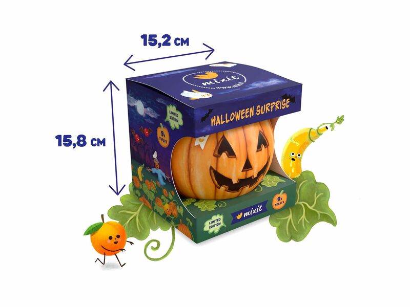 Dovleac de Halloween plin cu bunătăți