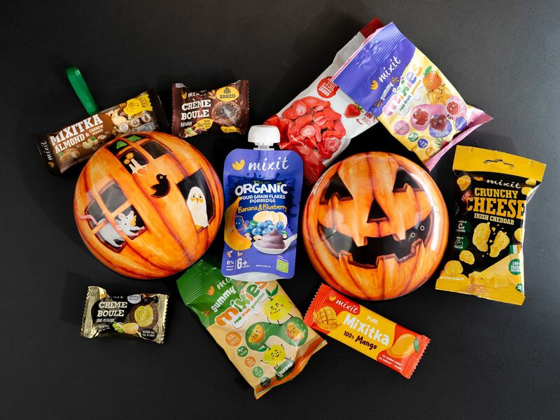 Dovleac de Halloween plin cu bunătăți