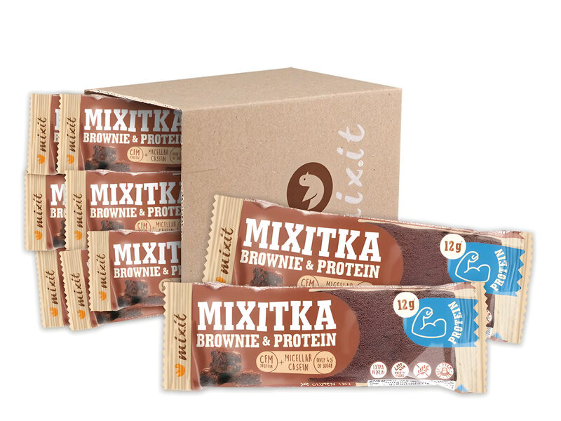 GLUTÉNMENTES Proteines Mixitka – Brownie (9 db)