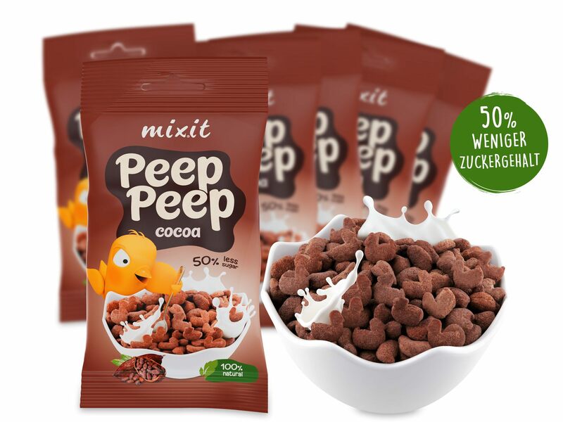 Cerealien Peep Peep - Kakao im Taschenformat (6 Stk.)