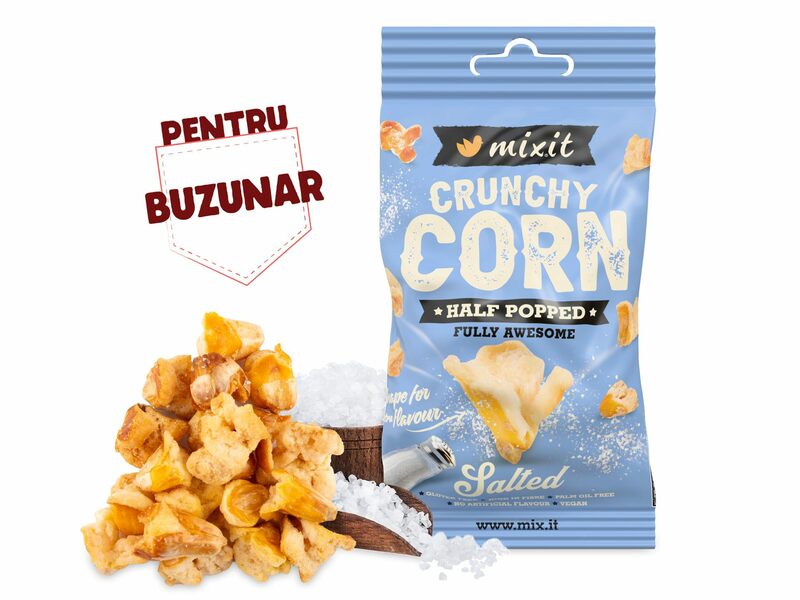 Crunchy corn - Sare de mare, punguță