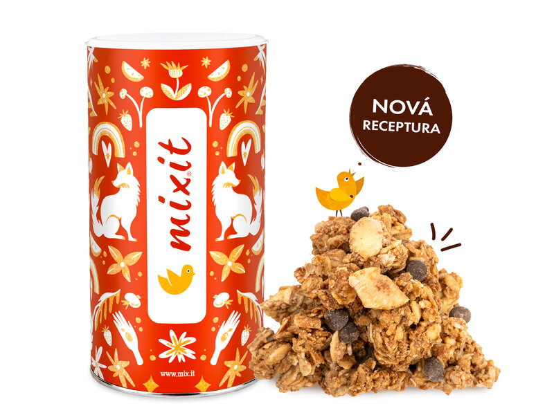 Granola z pece – Kokos a hořká čokoláda