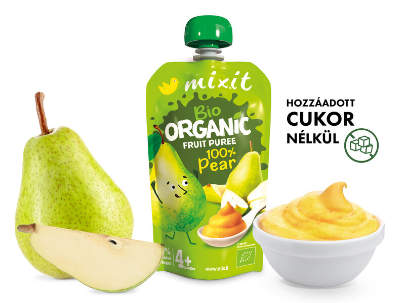 Ajándék - BIO Mixit gyümölcspüré - 100% Körte