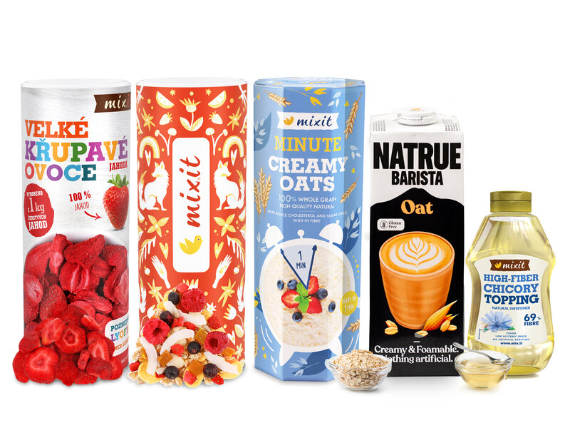 Snídaňová sada – Müsli a jahoda