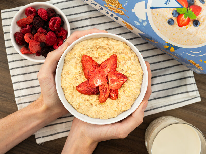 Snídaňová sada – Müsli a jahoda