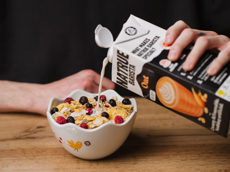 Snídaňová sada – Müsli a jahoda