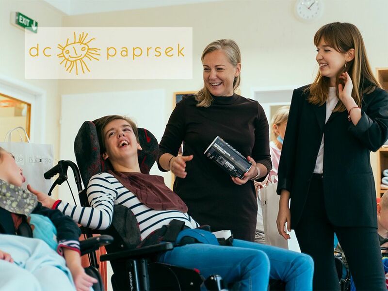 Dar pro Dětské centrum Paprsek