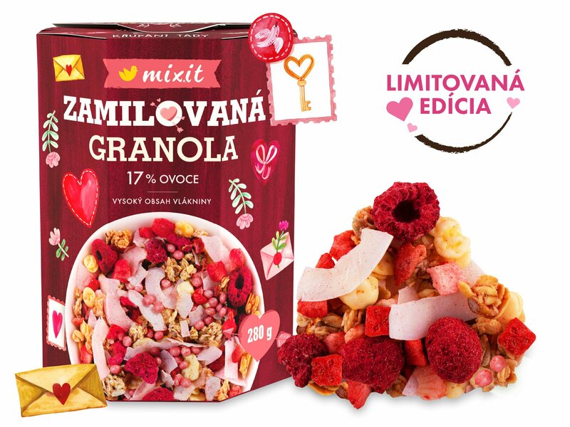 Zamilovaná granola z pece