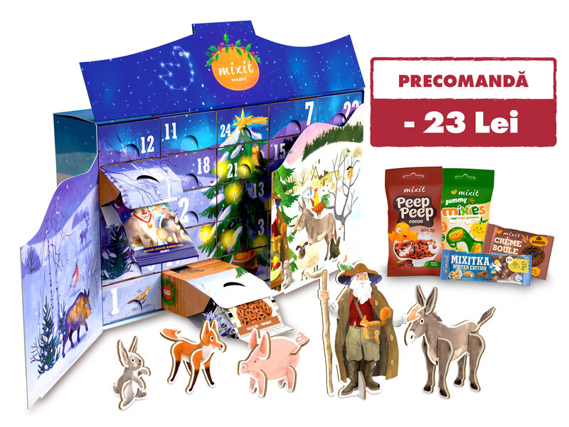Marele calendar de Advent Mixit - Animăluțe fantastice