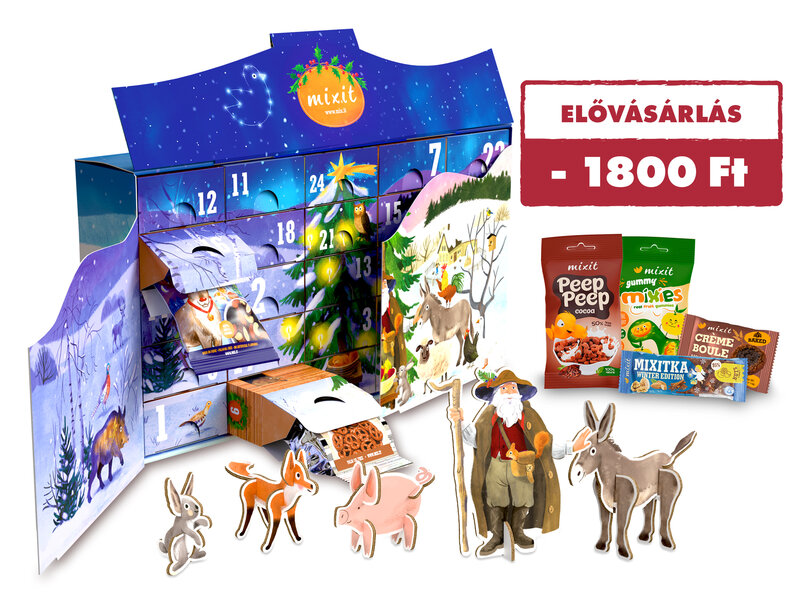 Nagy Mixit adventi naptár - Az erdő őrzője és a barátai