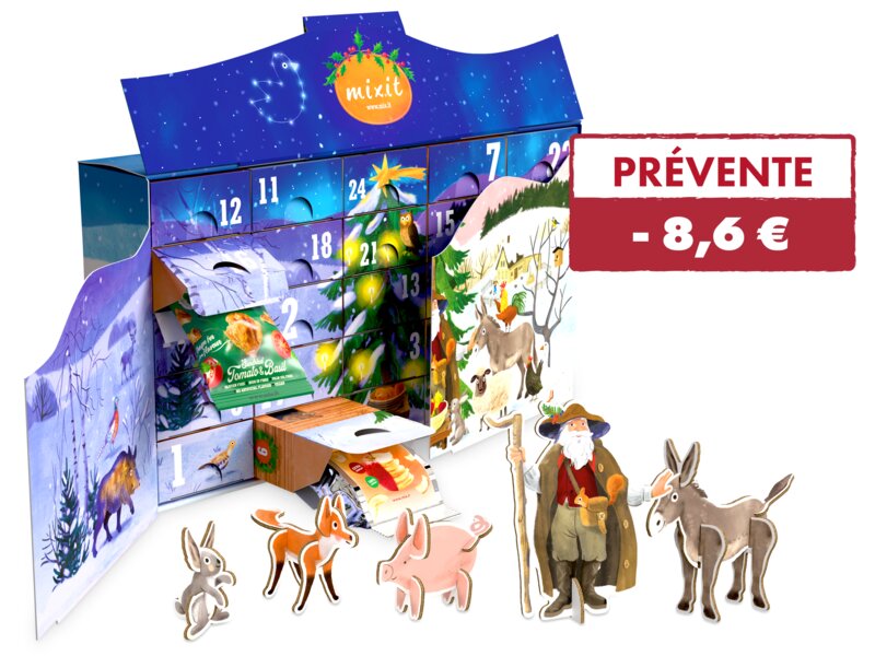 Calendrier de l’Avent Mixit 2026 – Les animaux fantastiques