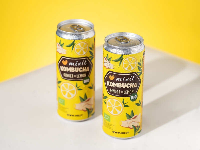 Kombucha zazvor citron 6 ks