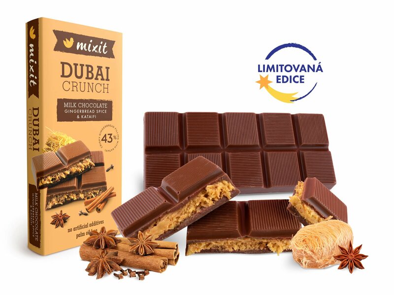 dubajska, cokolada, kataifi, dobrota, mléčná, pernikove koreni