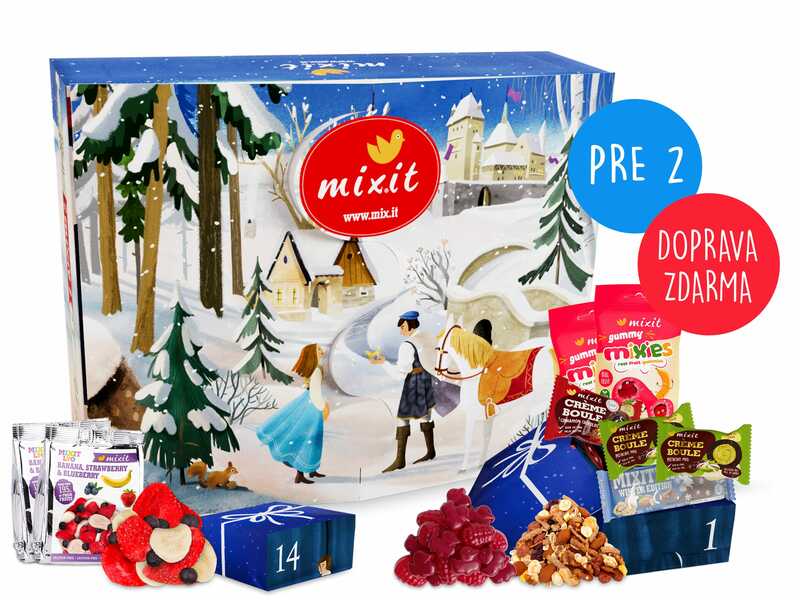 Vianoce adventný kalendár pre dvoch darček pre deti Mikuláš