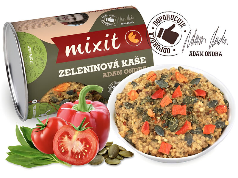 slaná kaše zelenina quinoa superpotravina Adam Ondra snídaně