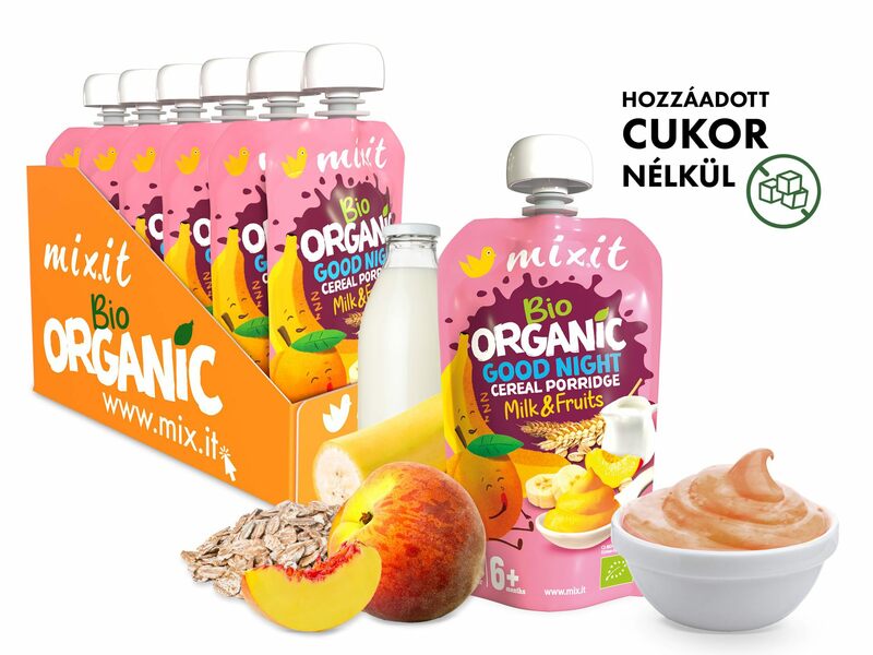 Mixit Bio Gyümölcspüré - Good Night (6Db.)