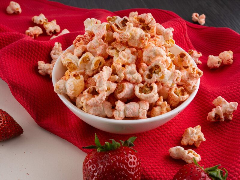 Mixit BIO popcorn – Jahoda s lyo ovocem