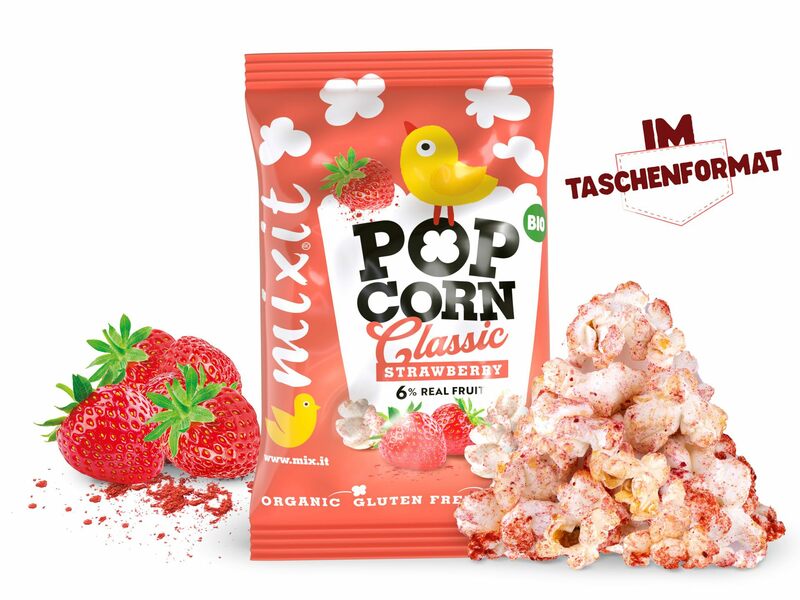 BIO Popcorn - Erdbeere