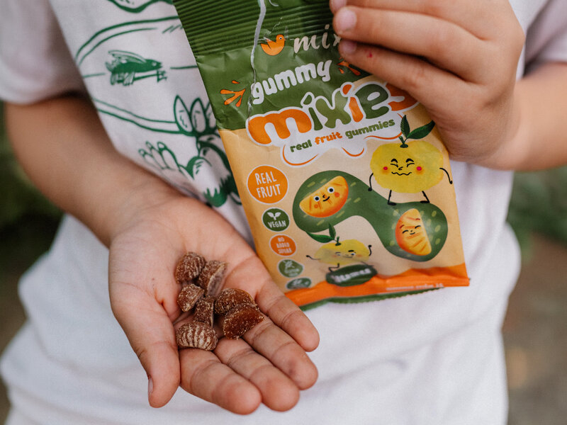 Ovocné Mixies – Yuzu – přírodní želé bonbóny