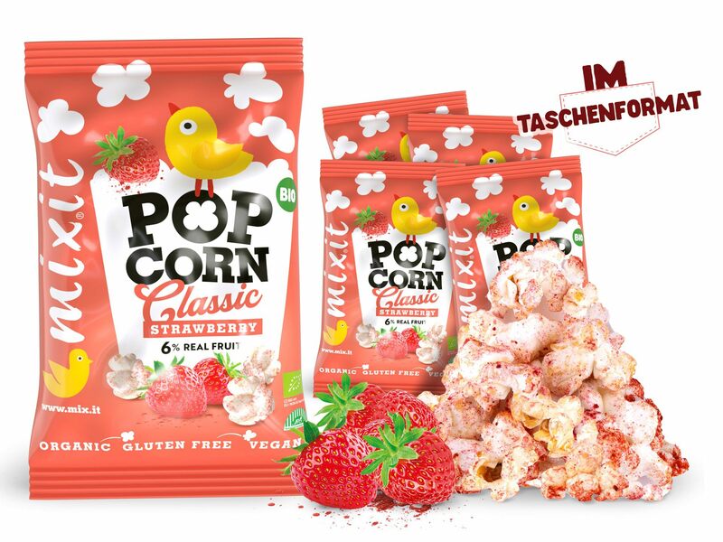 BIO Popcorn - Erdbeere (5 Stk.)