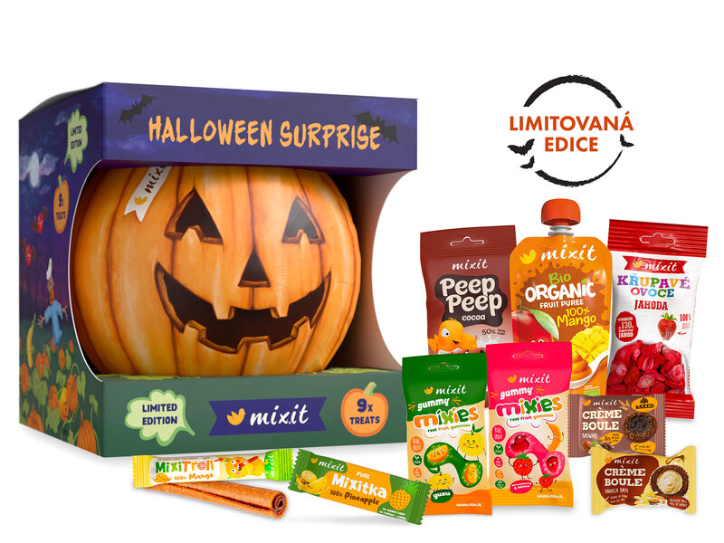 Halloweenská dýně plná dobrot 