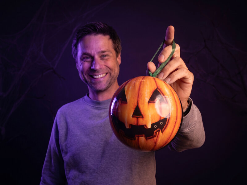 Halloweenská dýně plná dobrot