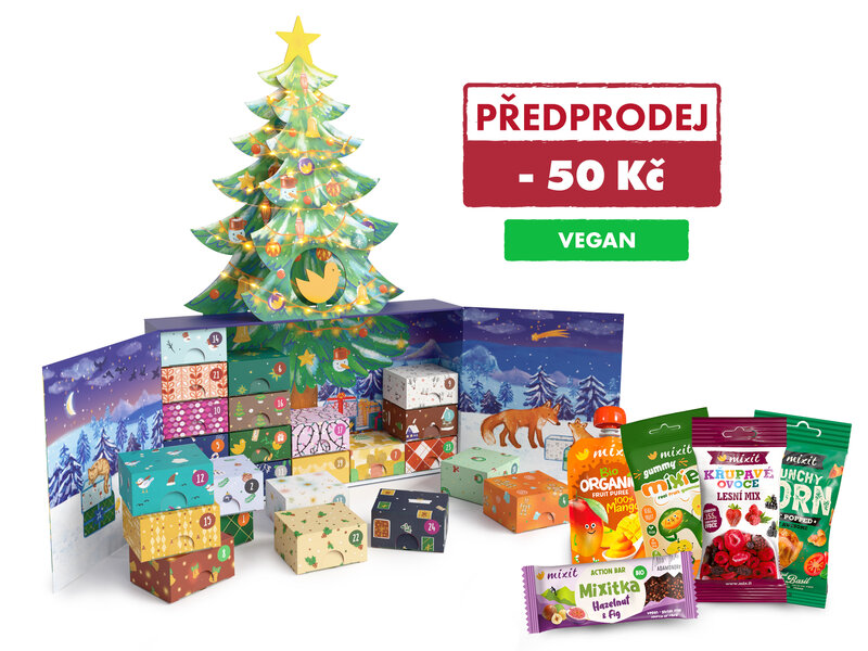 Adventní kalendář Mixit 2026 – Kouzelný stromeček - vegan & bez lepku