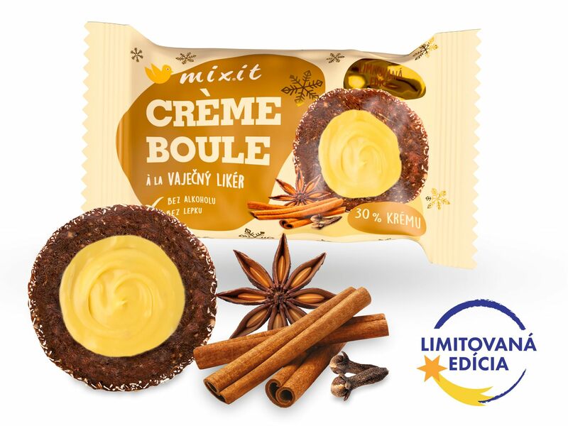 Crème boule – à la vaječný likér