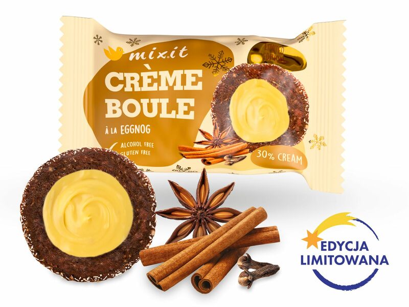 Świąteczna Crème boule à la ajerkoniak
