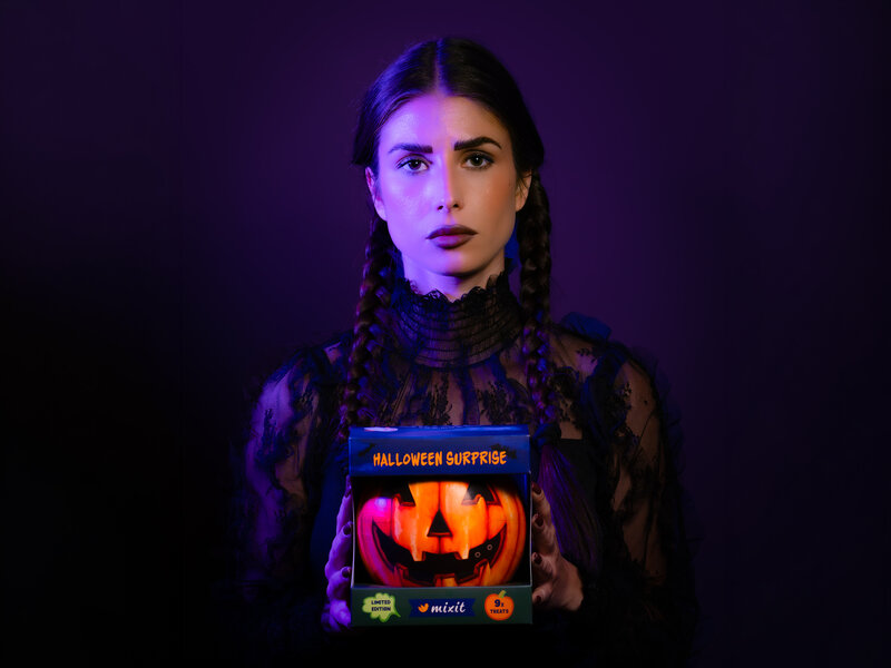 Boule d’Halloween pleine de gourmandise