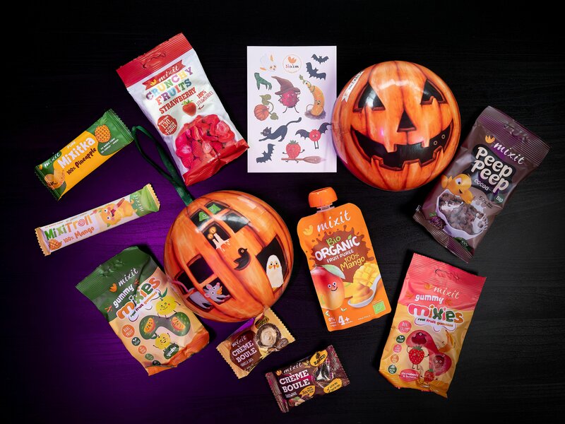 Boule d’Halloween pleine de gourmandise