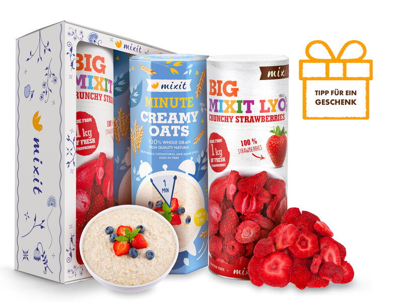 Weihnachts-Geschenkset: Gesundes Frühstück